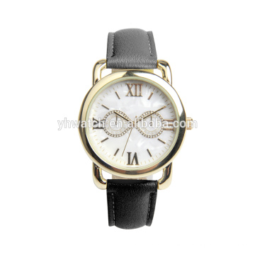 Geneva Women's Watches, Wholesale Genuine Leather Ladies Watches